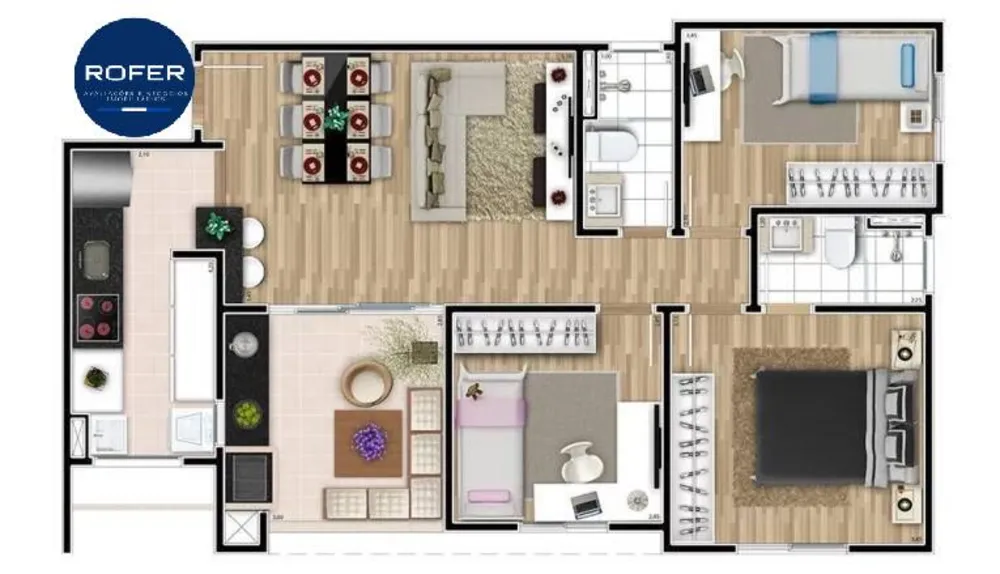 Apartamento, 3 quartos, 79 m² - Foto 12