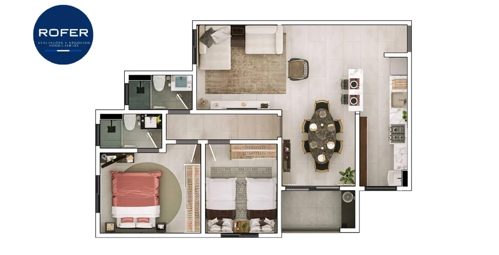 Apartamento, 3 quartos, 71 m² - Foto 12