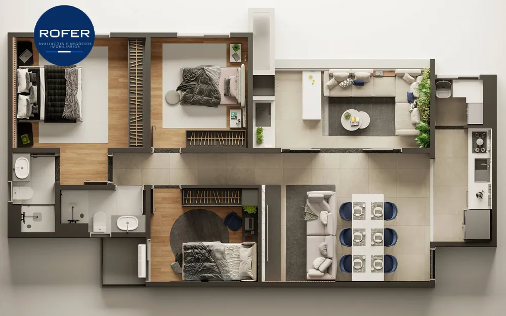 Apartamento, 3 quartos, 83 m² - Foto 10