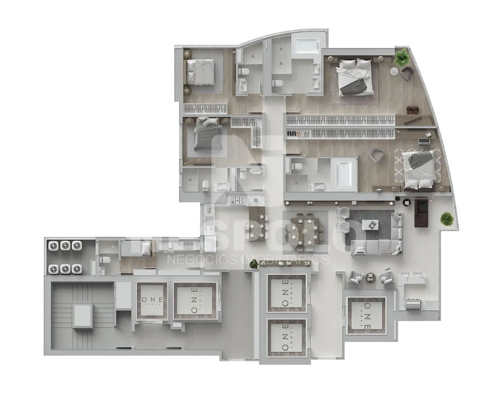Apartamento, 4 quartos, 196 m² - Foto 5