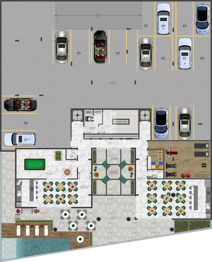 Apartamento, 1 quarto, 72 m² - Foto 12