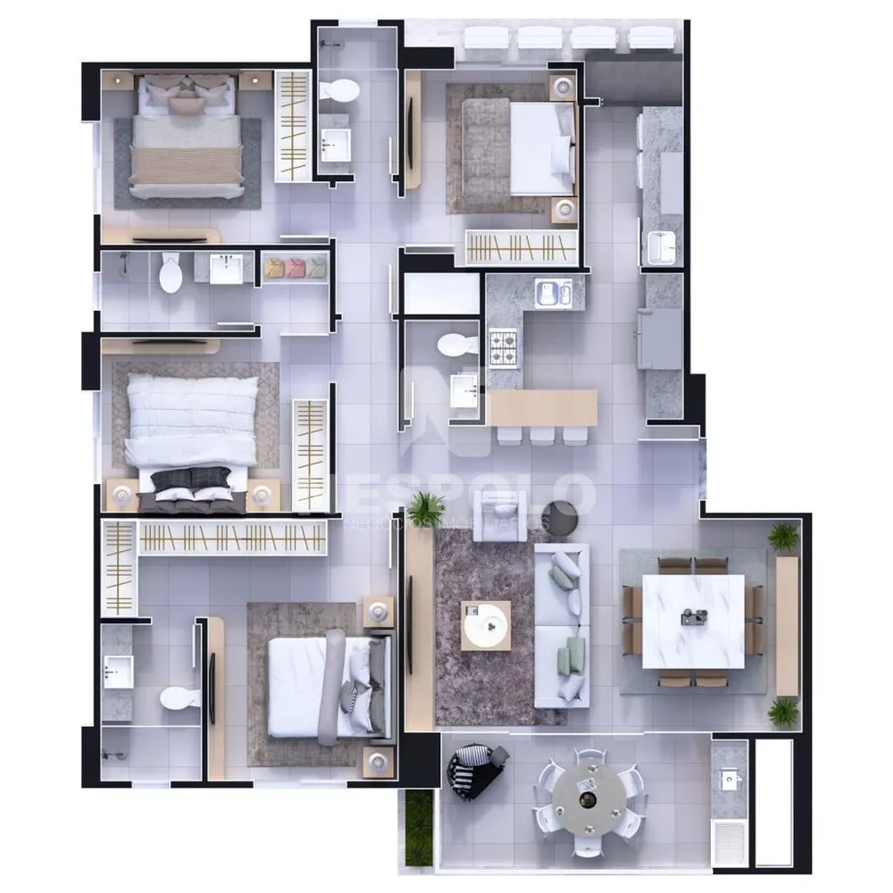 Apartamento, 2 quartos - Foto 5