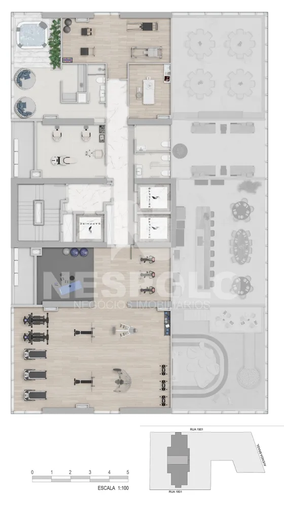 Cobertura, 5 quartos, 298 m² - Foto 15