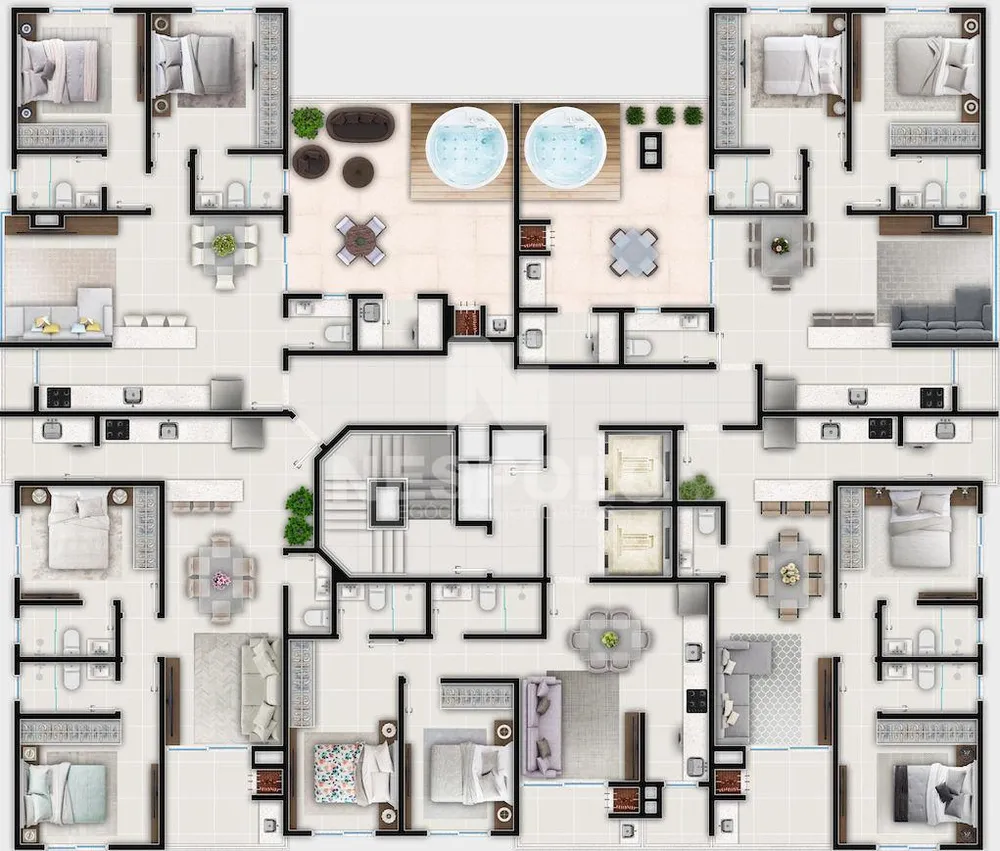 Apartamento, 1 quarto, 63 m² - Foto 15