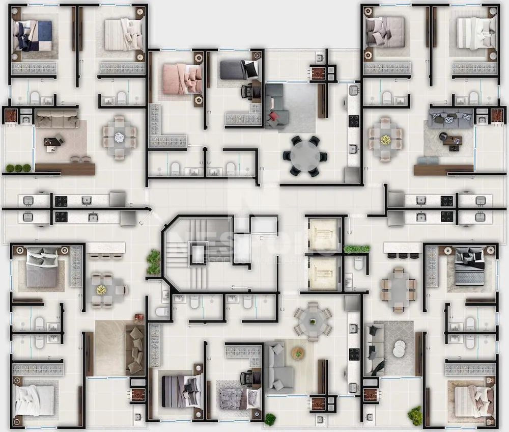 Apartamento, 1 quarto, 63 m² - Foto 13