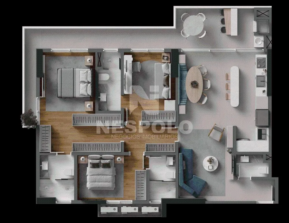 Apartamento, 2 quartos, 96 m² - Foto 5