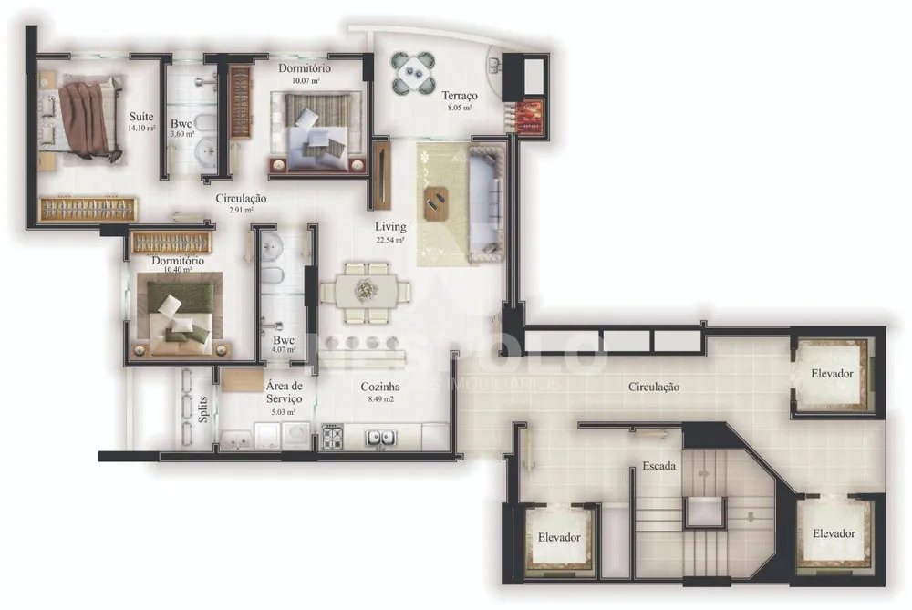 Apartamento, 2 quartos, 90 m² - Foto 11