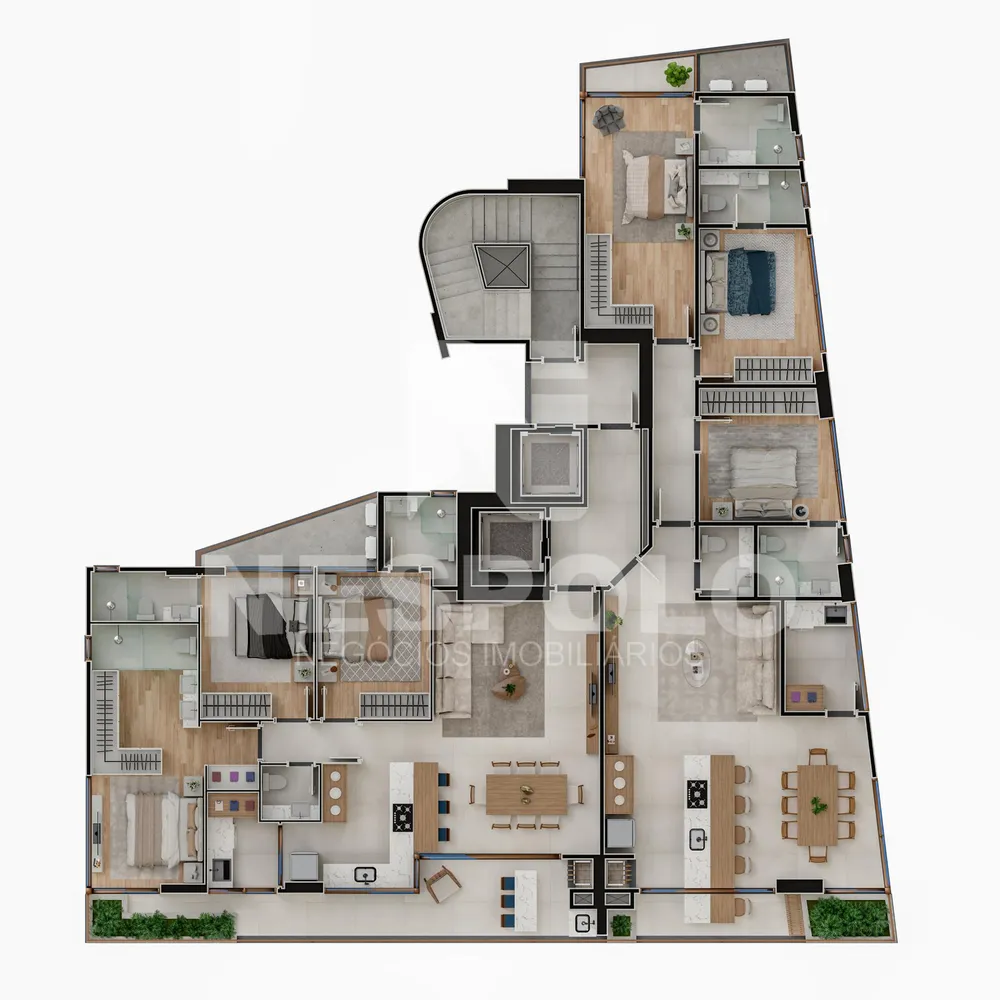 Apartamento, 3 quartos, 130 m² - Foto 9