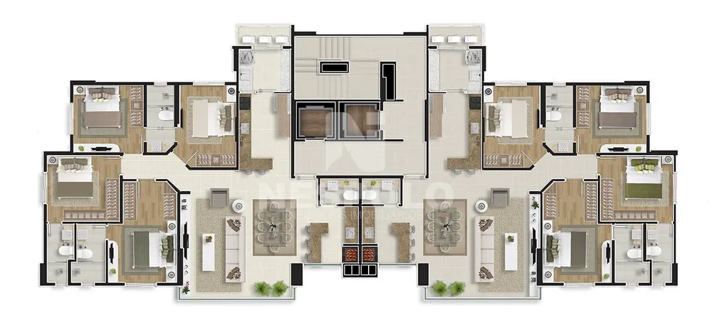 Apartamento, 2 quartos, 140 m² - Foto 13