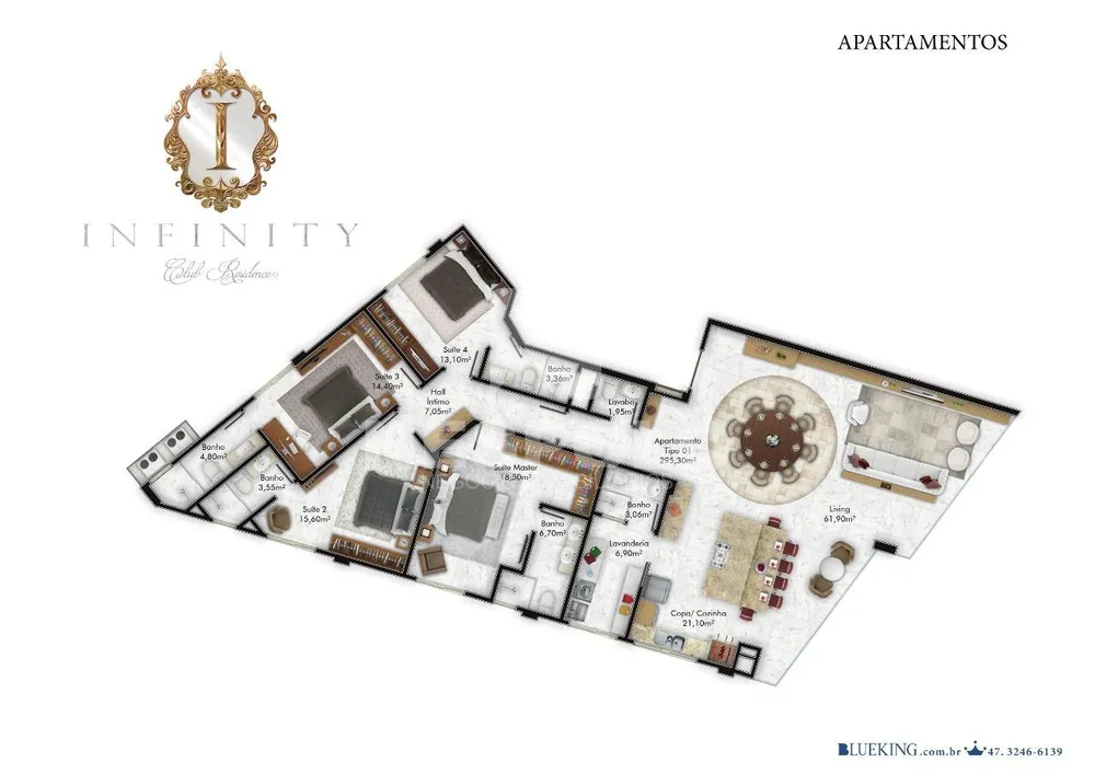 Apartamento, 4 quartos, 200 m² - Foto 11