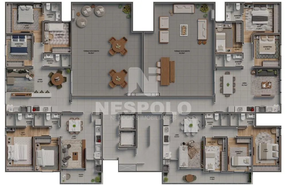 Apartamento, 1 quarto, 64 m² - Foto 15