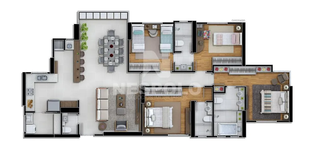 Apartamento, 3 quartos, 153 m² - Foto 7