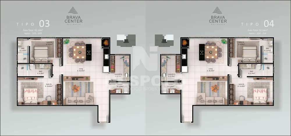 Cobertura, 4 quartos, 369 m² - Foto 9