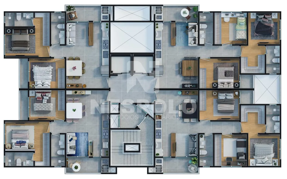 Apartamento, 1 quarto, 65 m² - Foto 12