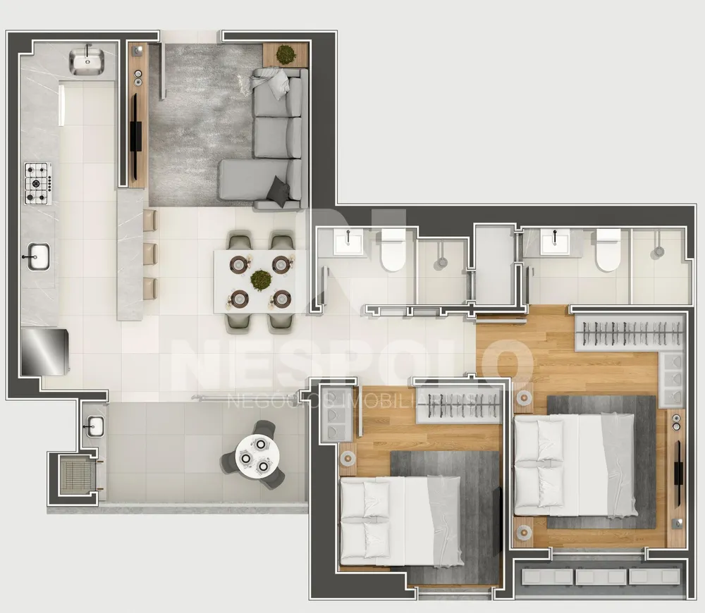 Apartamento, 1 quarto, 73 m² - Foto 11