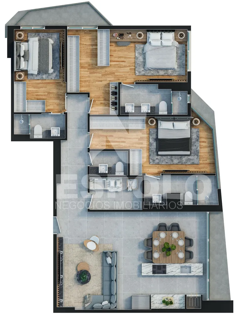 Apartamento, 1 quarto, 40 m² - Foto 11