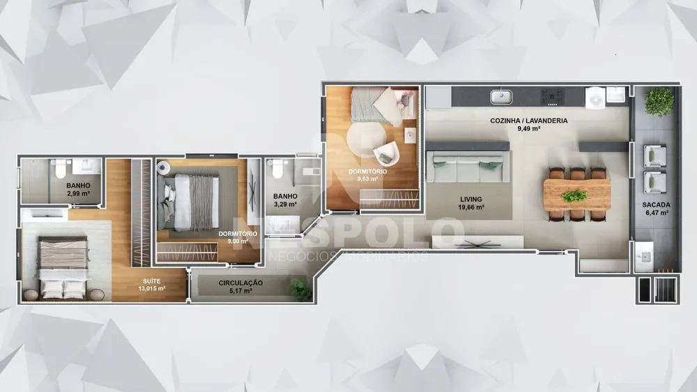 Apartamento, 1 quarto, 71 m² - Foto 12