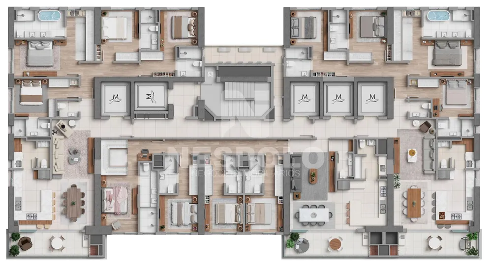 Apartamento, 4 quartos, 171 m² - Foto 12
