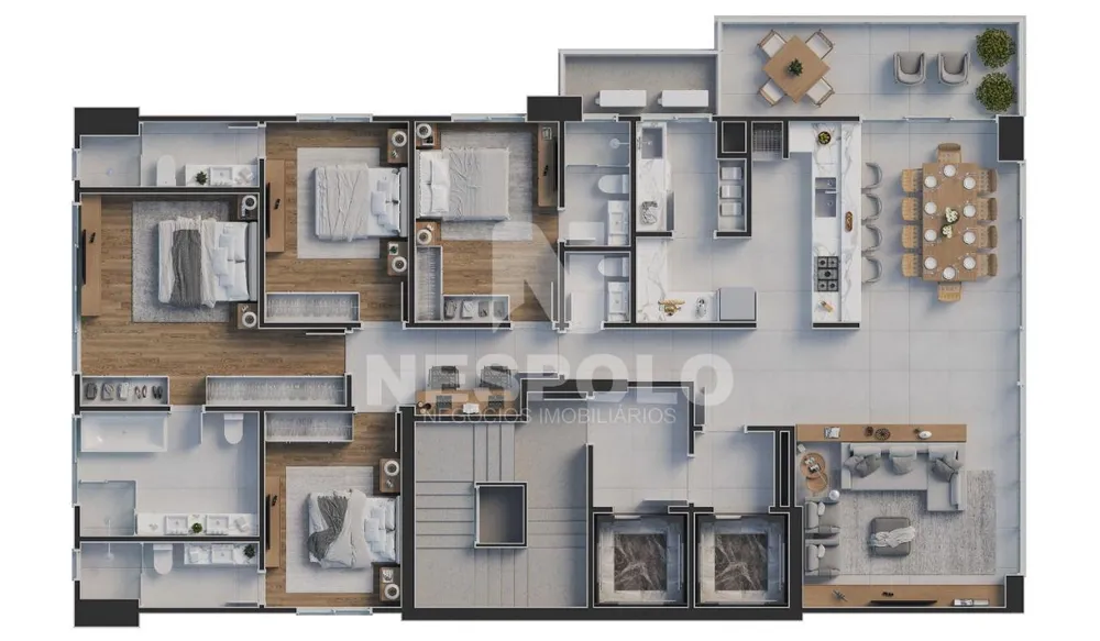 Apartamento, 4 quartos, 180 m² - Foto 10
