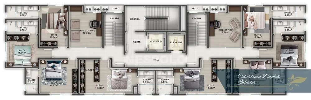 Apartamento, 3 quartos, 110 m² - Foto 6