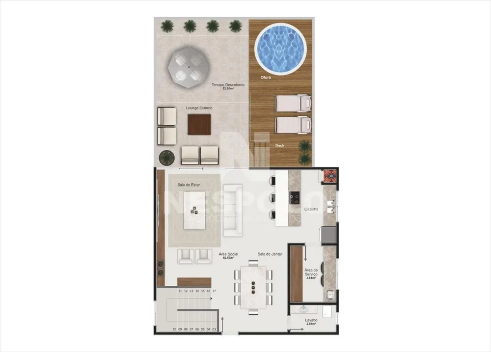 Apartamento, 3 quartos, 126 m² - Foto 3