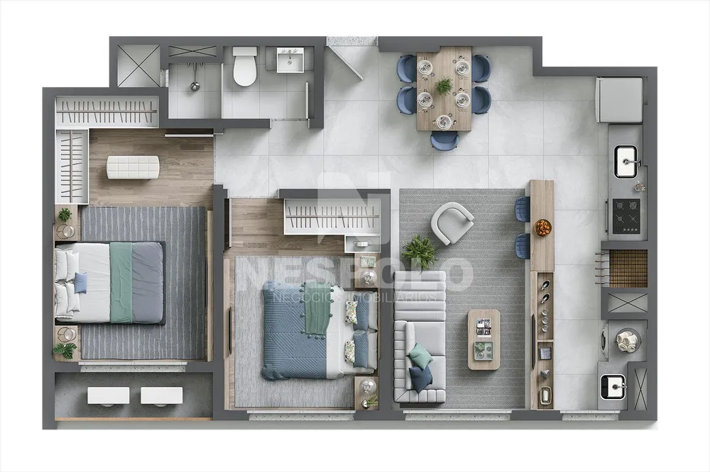 Apartamento, 2 quartos, 61 m² - Foto 15