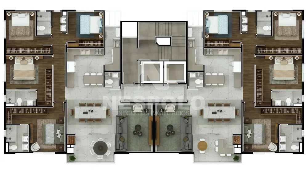 Apartamento, 3 quartos, 137 m² - Foto 8
