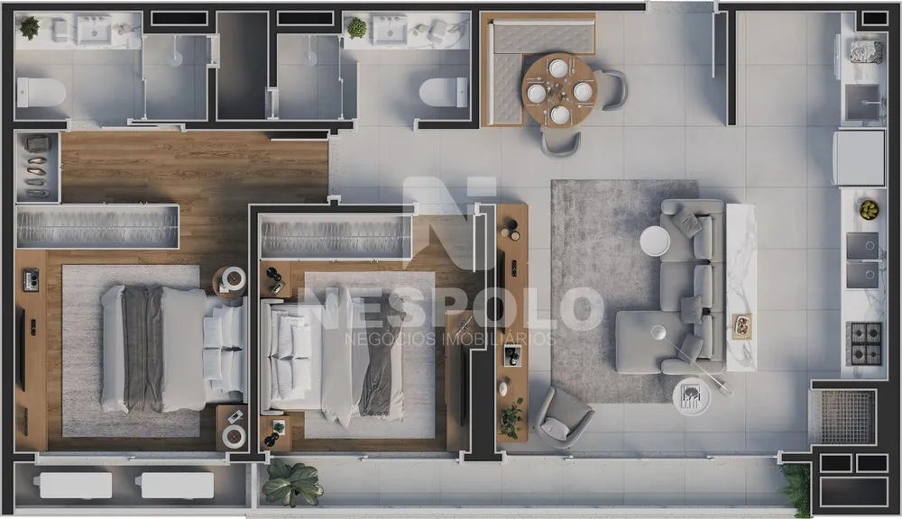 Apartamento, 1 quarto, 74 m² - Foto 16