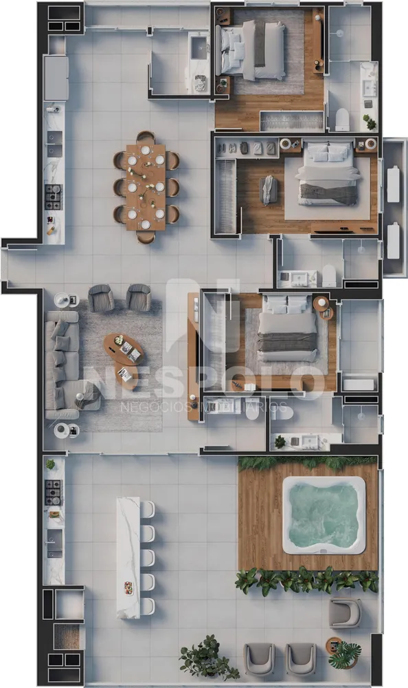 Apartamento, 1 quarto, 74 m² - Foto 5