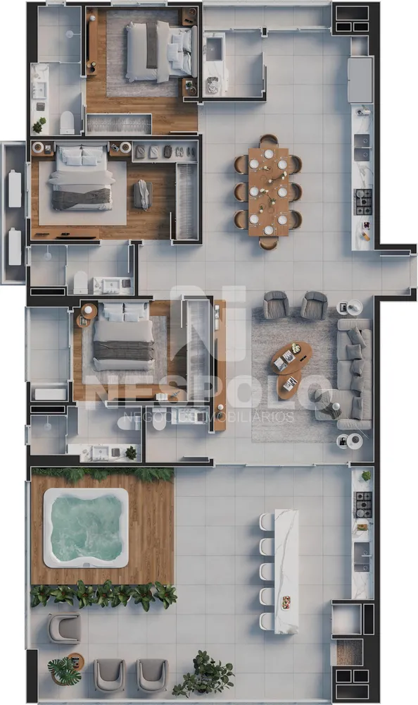 Apartamento, 1 quarto, 74 m² - Foto 13