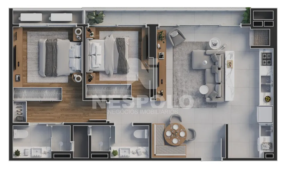 Apartamento, 1 quarto, 74 m² - Foto 15