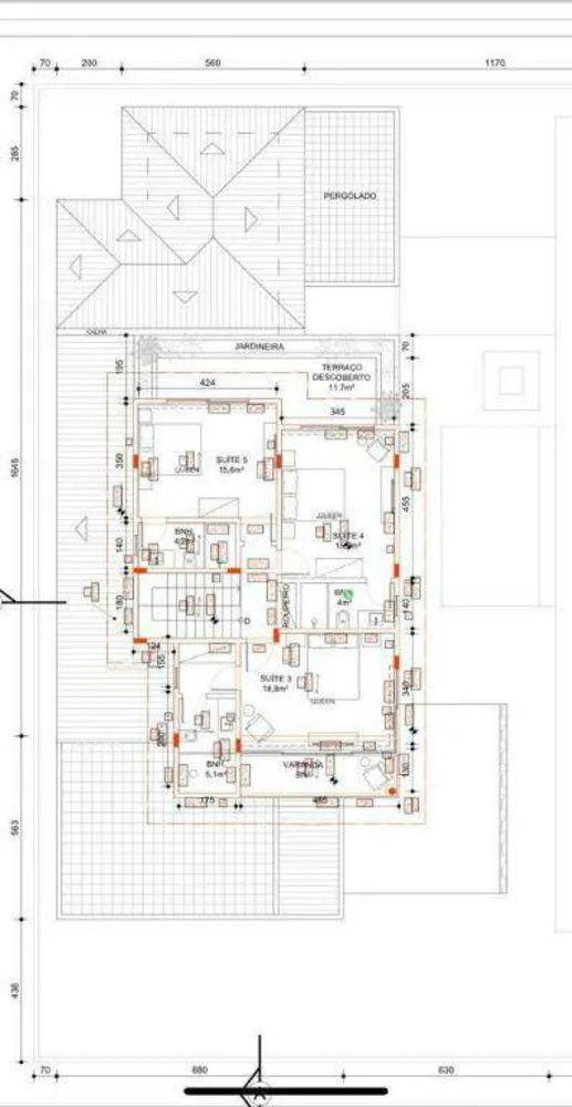 Casa, 5 quartos, 280 m² - Foto 6