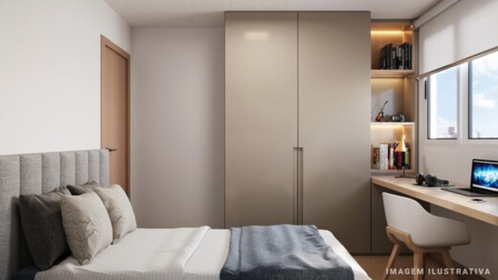 Apartamento à venda com 2 quartos, 39m² - Foto 4