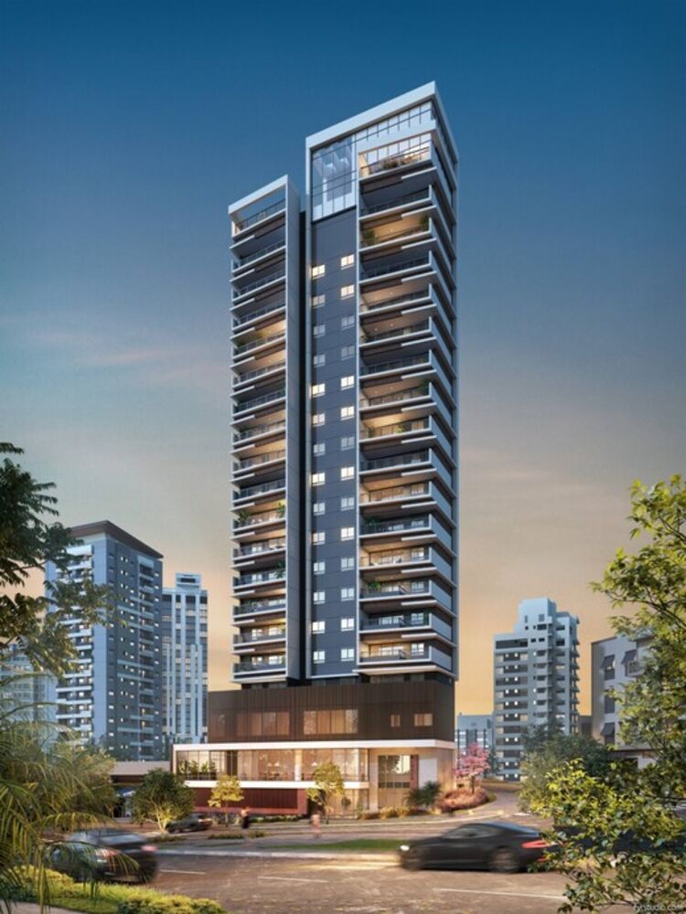 Apartamento à venda com 1 quarto, 43m² - Foto 2