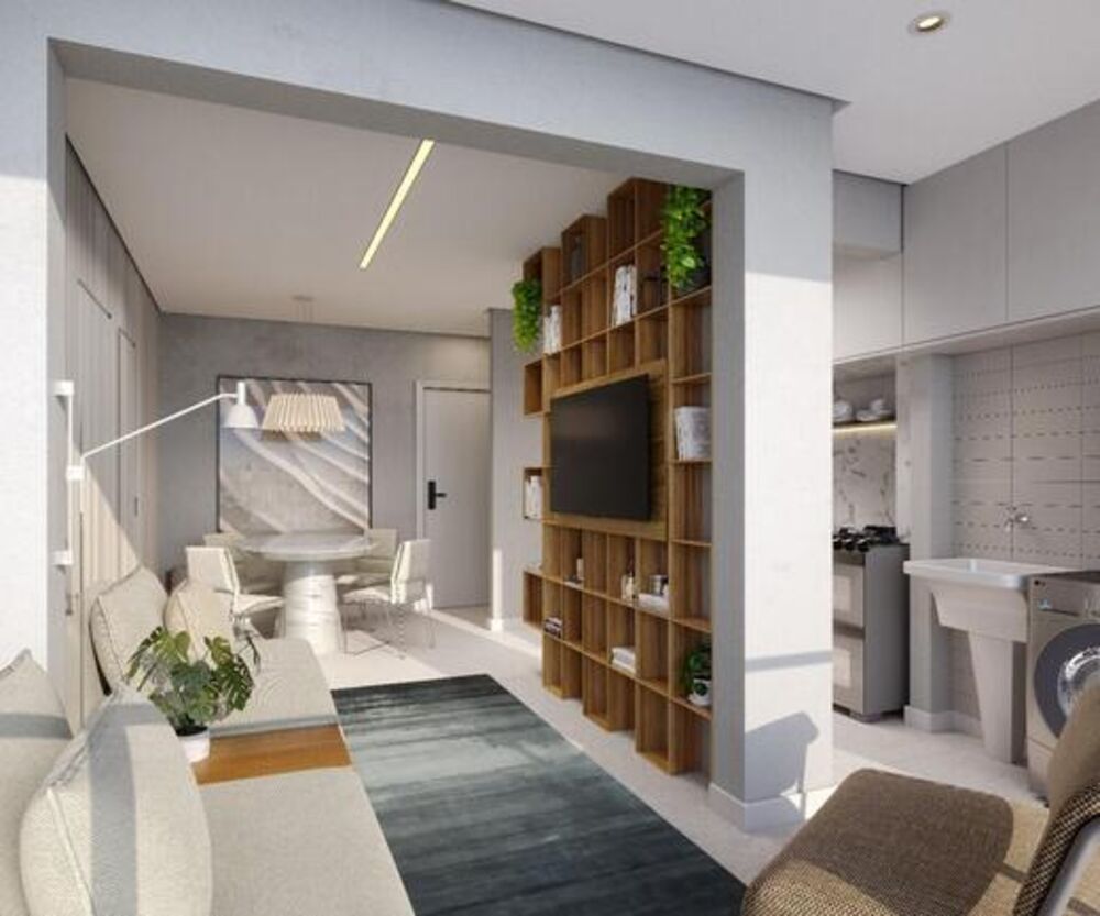 Apartamento à venda com 1 quarto, 44m² - Foto 5