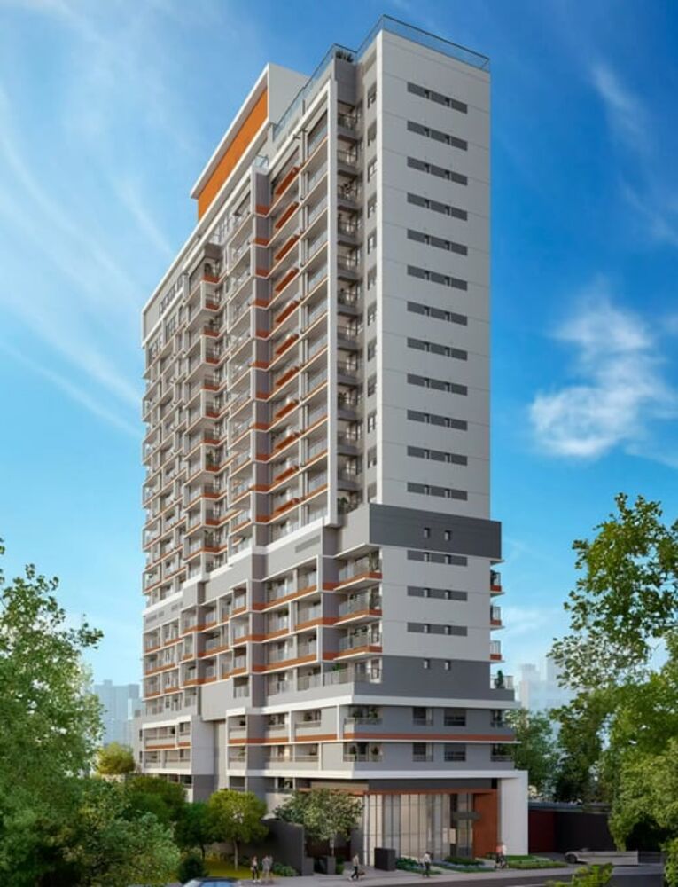 Apartamento à venda com 1 quarto, 44m² - Foto 1