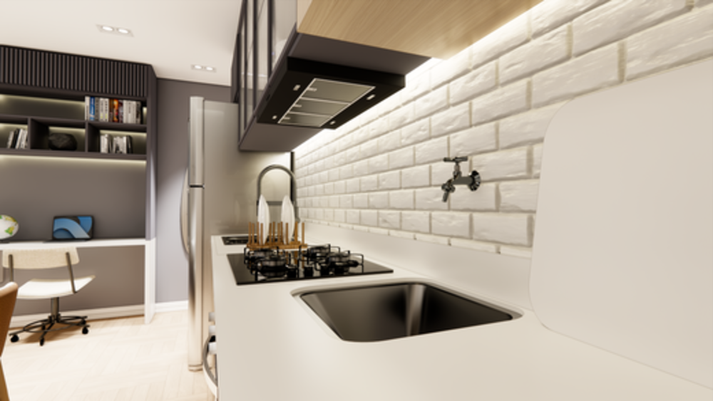 Apartamento à venda com 2 quartos, 44m² - Foto 6