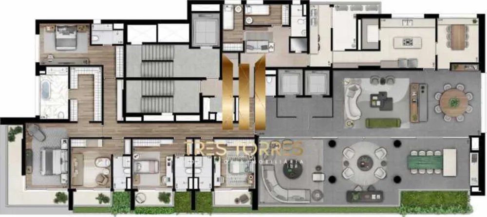 Apartamento, 5 quartos, 500 m² - Foto 3