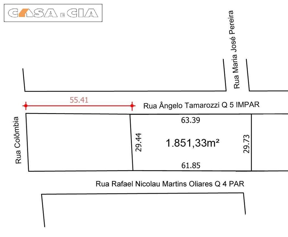 Terreno à venda e aluguel, 1851m² - Foto 4