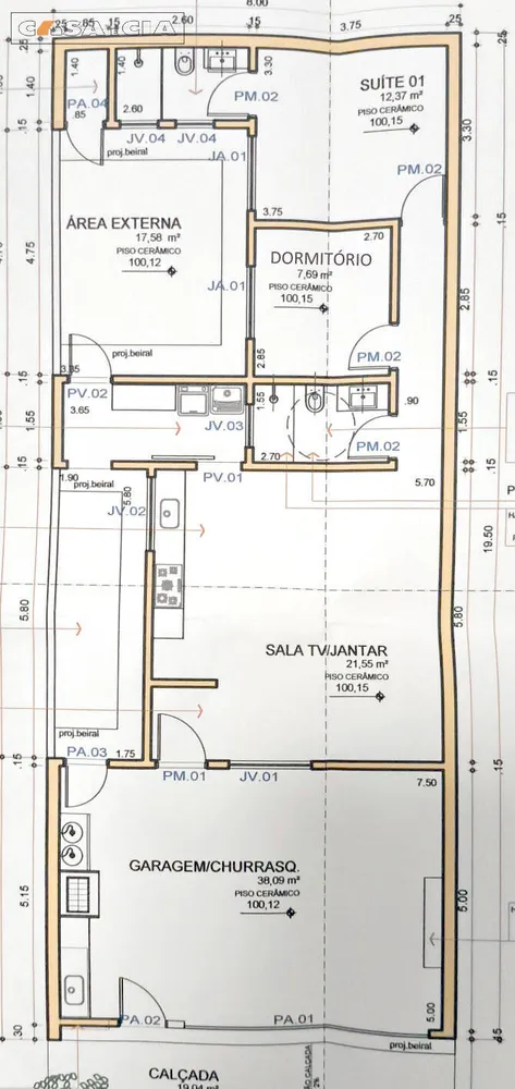 Casa, 2 quartos, 126 m² - Foto 12