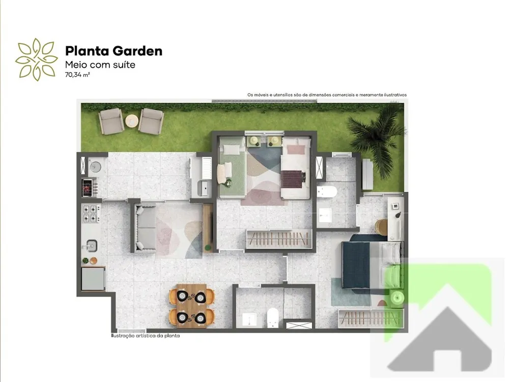 Apartamento, 2 quartos, 51 m² - Foto 11