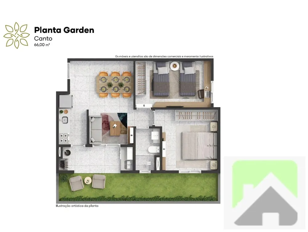 Apartamento, 2 quartos, 51 m² - Foto 13