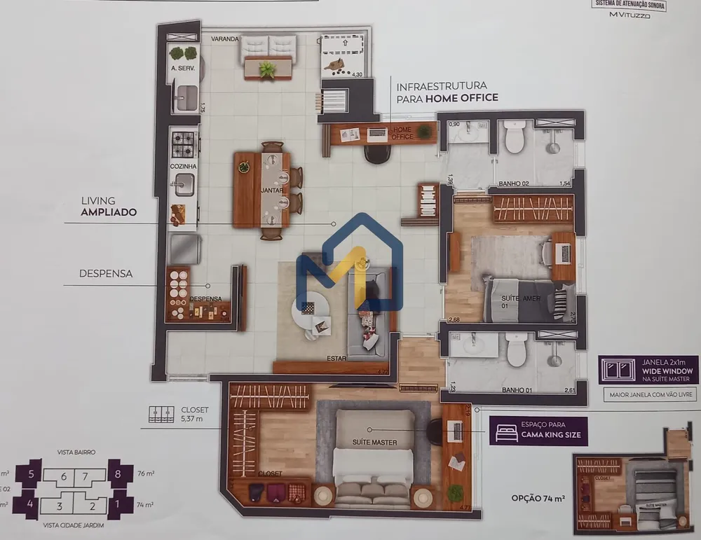 Apartamento, 3 quartos, 141 m² - Foto 11