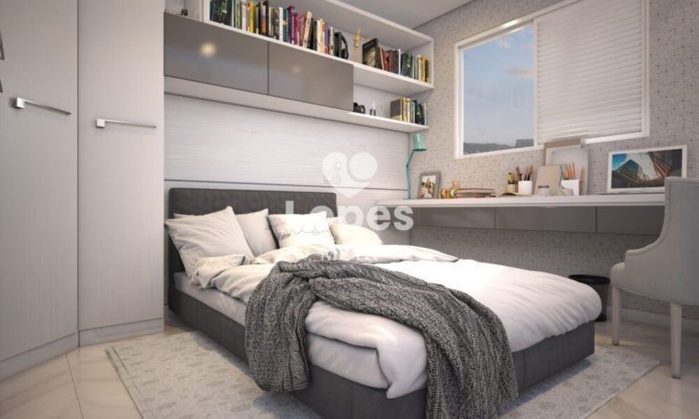 Apartamento à venda com 1 quarto, 38m² - Foto 2