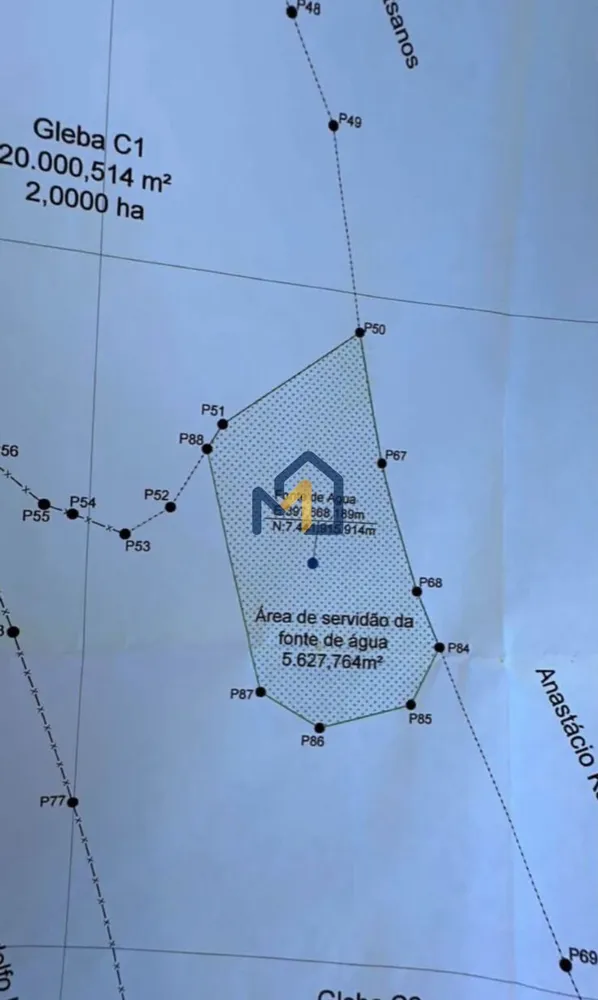 Terreno, 4 hectares - Foto 1