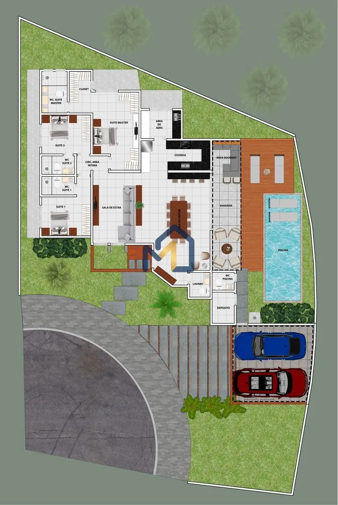 Casa de Condomínio, 3 quartos - Foto 5