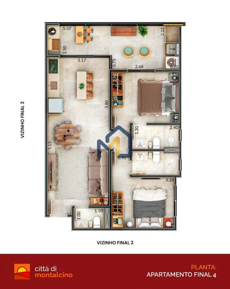 Apartamento, 2 quartos, 73 m² - Foto 20