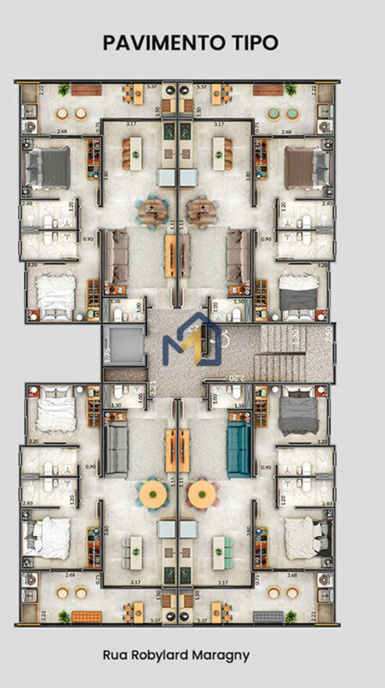 Apartamento, 2 quartos, 73 m² - Foto 22