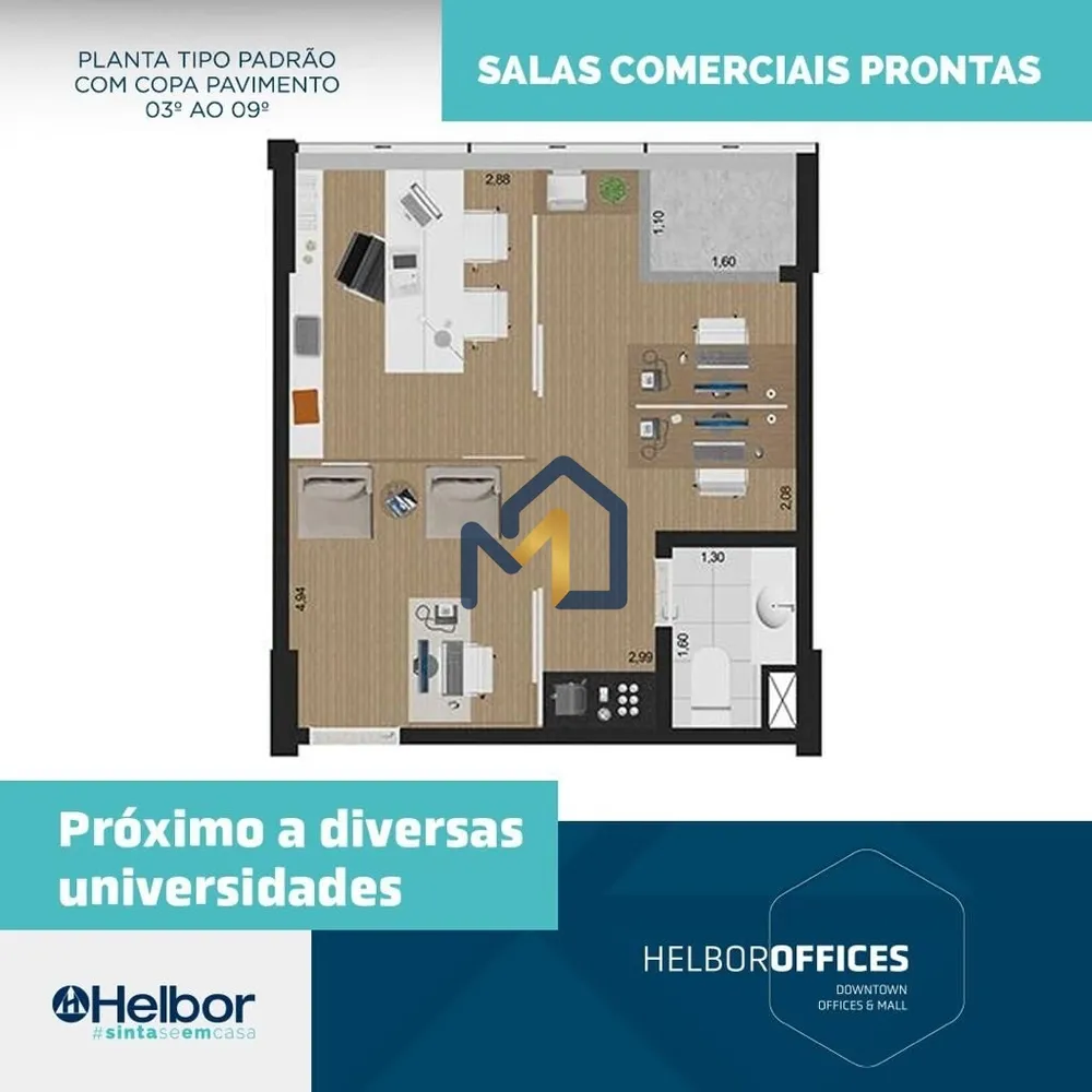Sala-Conjunto, 24 m² - Foto 14