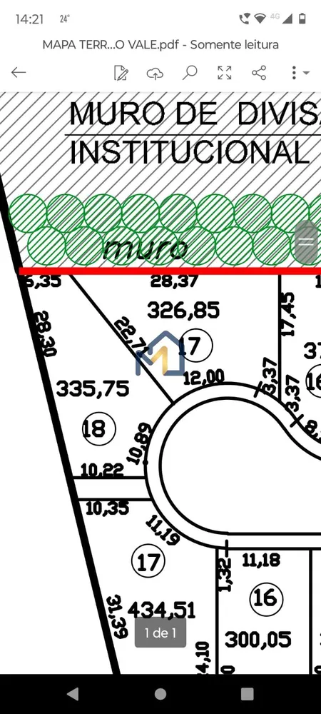 Terreno, 326 m² - Foto 9